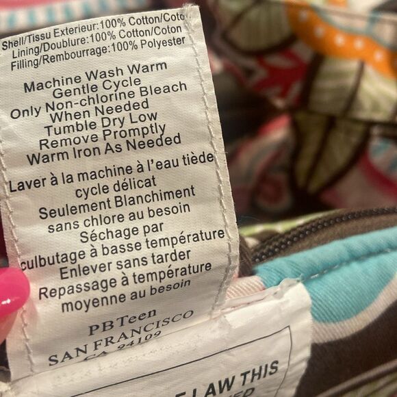 Personalized “Abigail” pottery barn, teen sleeping bag - Picture 6 of 10